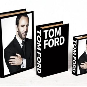סט 3 ספרי עיצוב ואחסון - טום פורד