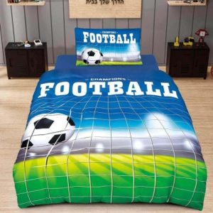 סט מצעים מיטת יחיד FOOTBALL - מגרש כדורגל