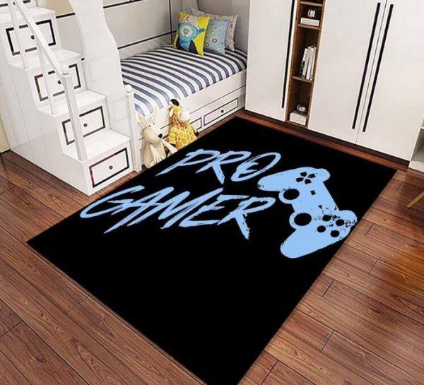 שטיח מעוצב לחדר הילדים - דגם משחקי וידאו