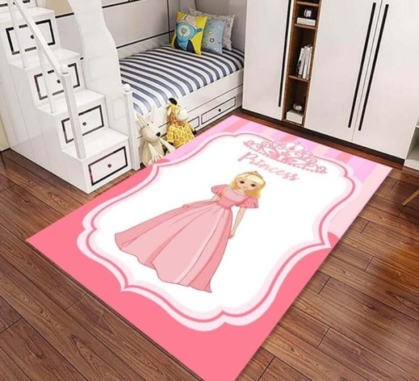 שטיח מעוצב לחדר הילדים - דגם נסיכה
