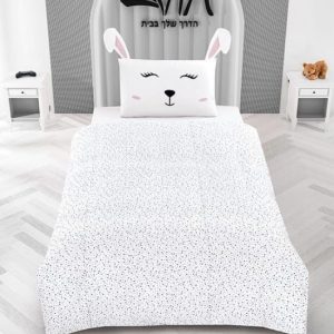 סט מצעים מיטת יחיד - ארנב