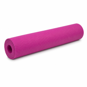 מזרון יוגה PVC 6 מ"מ | ורוד / מגנטה | קל ונייד