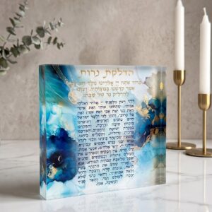 הדלקת נרות בלוק אקריליק 20/20 — תמונת מוצר