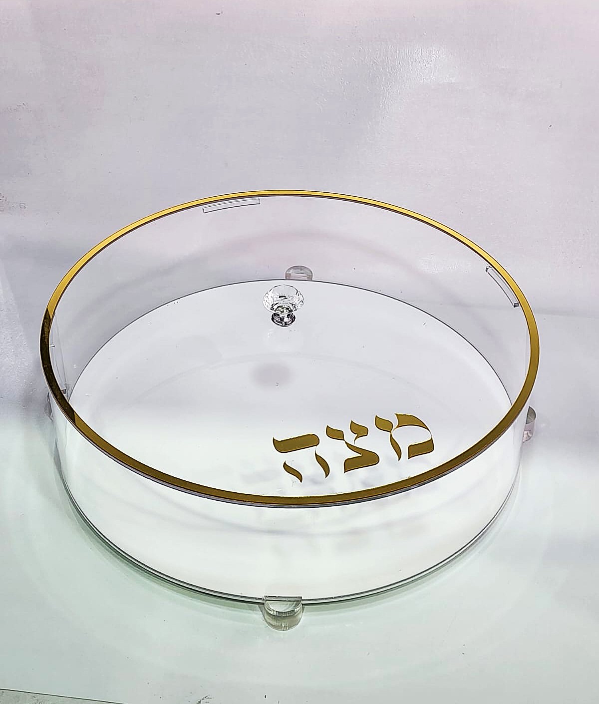 קופסא אקריליק למצה שמורה 40 ס״מ גובה 10 ס״מ (3) — תמונת מוצר