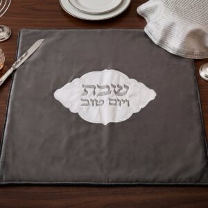 כיסוי פלטה קטיפה 70/80 אפורה כהה מוכספת · דגם 1621 — תמונת מוצר