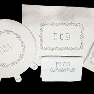 סט לפסח 4 חלקים דמוי עור (5) — תמונת מוצר