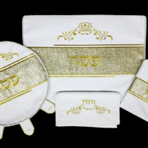 סט לפסח 4 חלקים דמוי עור (6) — תמונת מוצר