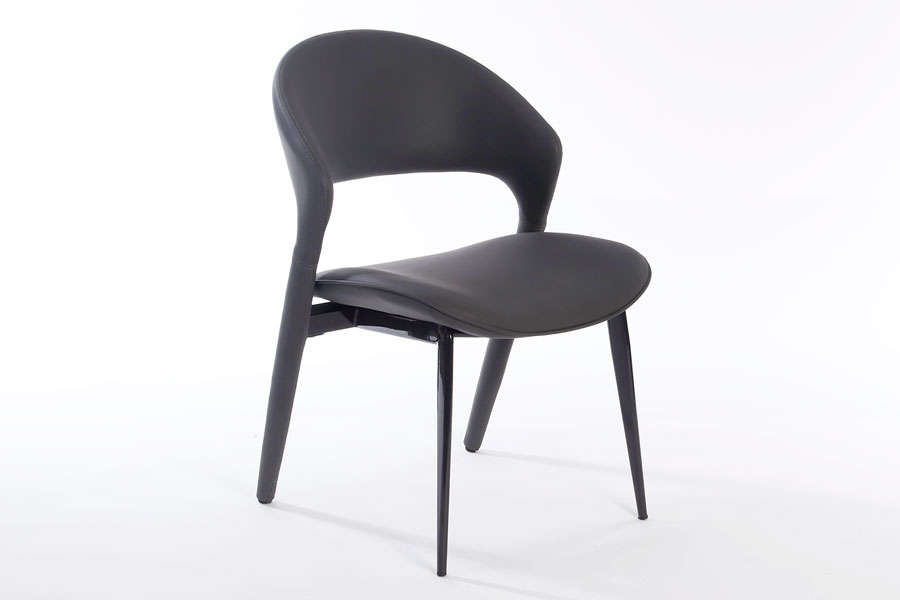 כיסא אוכל עור גובה מושב 45 ס"מ 62×54×83 — דגם HARRIS 211294 — תמונת מוצר