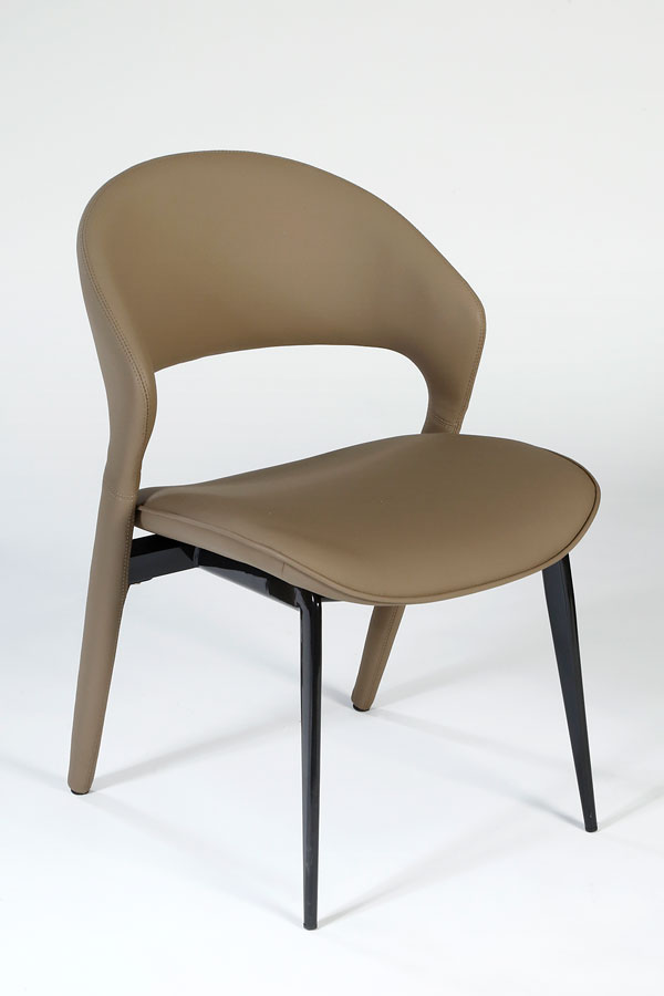 כיסא אוכל עור גובה מושב 45 ס"מ 62×54×83 — דגם HARRIS 211297 — תמונת מוצר