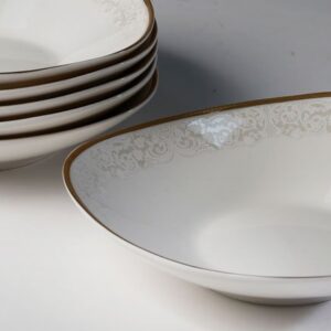 סט 6 בולים פורצלן — דגם NEW BONE CHINA NORA