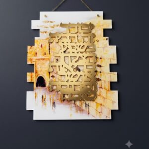 ב׳ב אקריליק כותל לתלייה 45/35 ס״מ