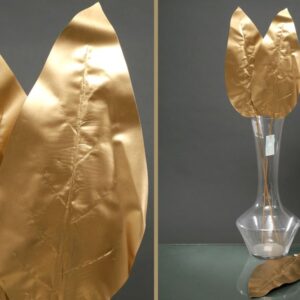 ענף עלה גן עדן בצבע זהב 103cm