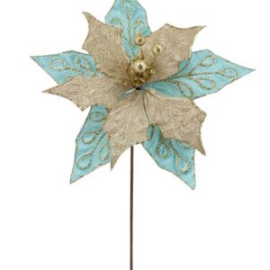 פרח קטיפה לקישוט 30cm — דגם GIULIANO LORENZO