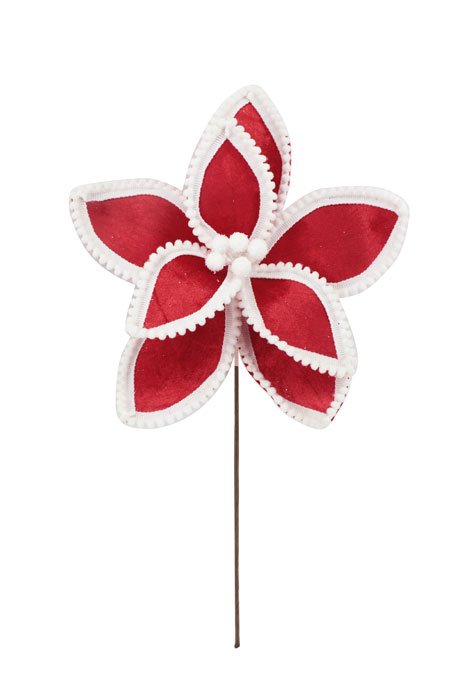 פרח מקושט 30cm — דגם GIULIANO NORA