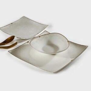 מערכת אוכל 18 חלק פורצלן — דגם NEW BONE CHINA OPAL