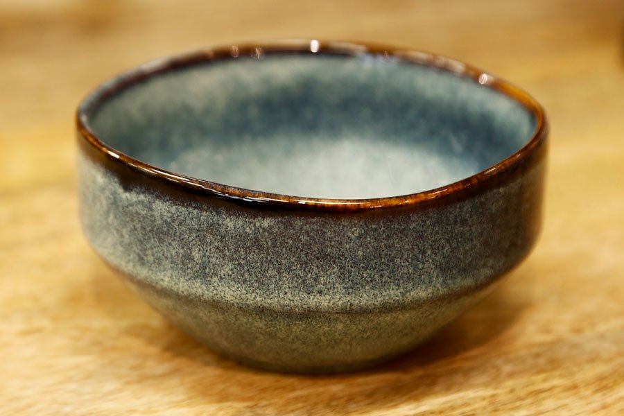 סט 6 בולים כחול — דגם STONE WARE