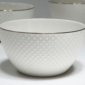 סט 6 בולים פס זהב — דגם NEW BON CHINA