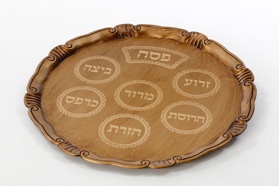 מגש פסח ענתיק — דגם JORDAN