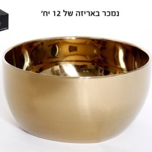 בול נירוסטה זהב (מכירה ב-12 יח') — דגם DREAM CHEF