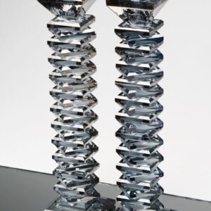 זוג פמוטי קריסטל — דגם TITANIUM