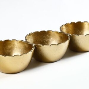 קברט שלושה חלקים BRASS GOLD