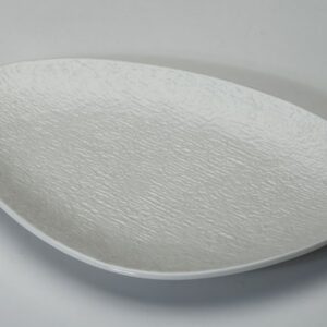 פלטה 9/36 לבן — דגם NEW BON CHINA SIMPLE