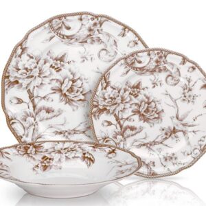 סט 18 חלקים — דגם BONE CHINA LIMOGES