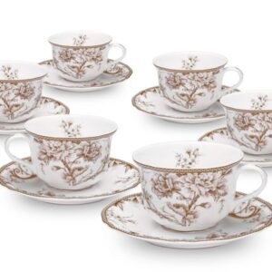 סט תה — דגם BONE CHINA LIMOGES