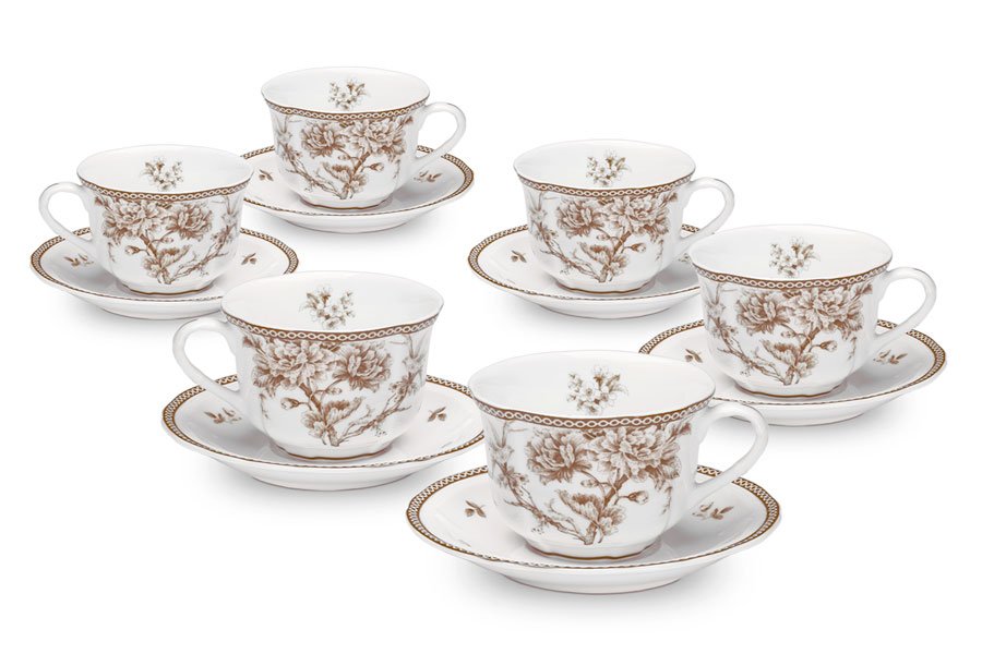 סט קפה — דגם BONE CHINA LIMOGES