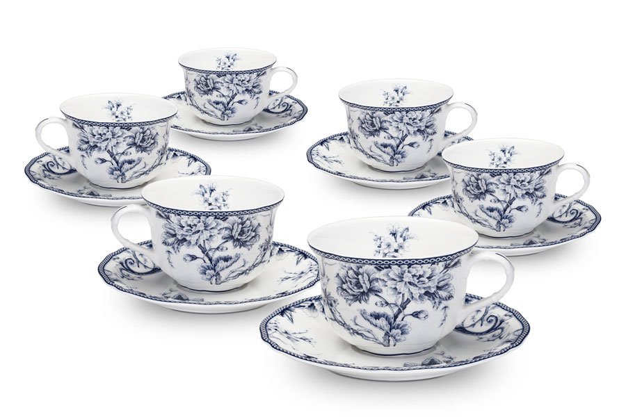 סט תה — דגם BONE CHINA LIMOGES MARLOW