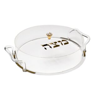 קופסה למצה עגולה אקריליק — דגם RIMINI