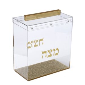 קופסה למצות מכונה אקריליק — דגם WESTON