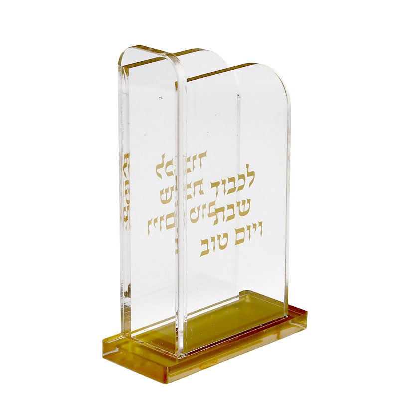 מעמד לגפרורים אקריליק דגם דוד — דגם FARO