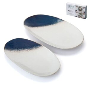 זוג פלטות אובלים OCEAN STONE WHERE