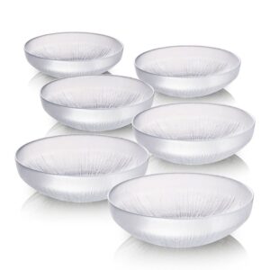 סט 6 מרקיות זכוכית — דגם MARTINEZ TRANSPA