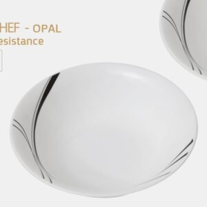 קערה מקושט 23 ס"מ דגם 23 ס"מ בצבע זהב — דגם OPAL ART NOVA