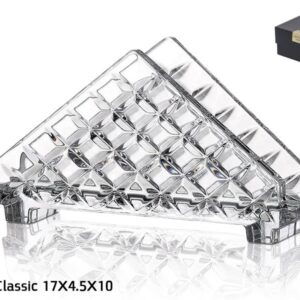 מפיון קריסטל בוהמיה 17×4.5×10 — דגם DIAMOND CLASSIC