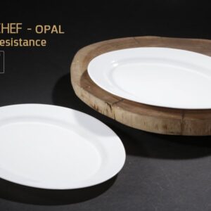 צלחת הגשה אובלית 30 ס"מ — דגם OPAL