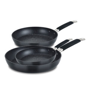 סט 3 מחבתות בגדלים יציקת שיש סדרת 20cm — דגם AVEREST — תמונת מוצר