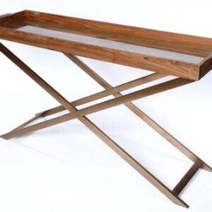 קונסולה TeakWood 140×40×76 ס״מ