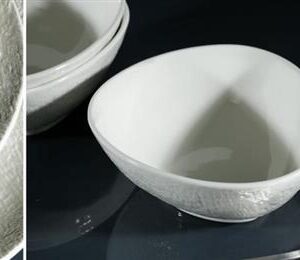 בול פצוחים SimpelWhite פורצלן NewBornChina 12x11x5 ס"מ