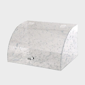 מתקן ללחם אקריליק כסף — דגם PARTICLES — תמונת מוצר