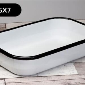 תבנית אמייל מלבן DREAM CHEF DELICIOUS 38×25×7 ס״מ