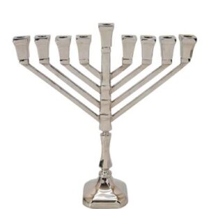 חנוכיה פליז SHINE זהב 35×10×39 ס״מ