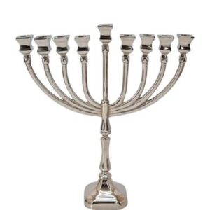 חנוכיה פליז זהב
