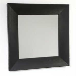 מראה עץ מלא WOOP שחור NVENGER 95×126×7.5 ס״מ