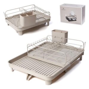 מתקן כלים מגש נישלף DREAM CHEF מוקה 41×32×15.5 ס״מ