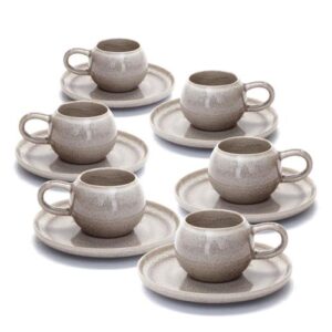 סט קפה אבן WARE MADRIO מוקה 80 מ״ל