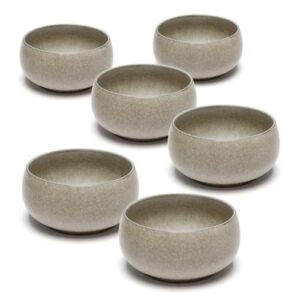 סט 6 בולים אבן WARE MADRIO בטון 15×15×8 ס״מ