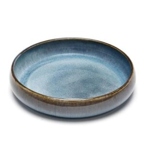 קערה אבן WARE MADRIO כחול 22×22×5 ס״מ